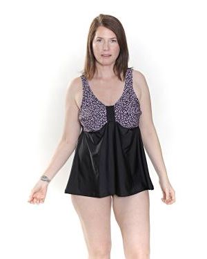 TANKINI TALLE ESPECIAL EVASE LARGA